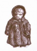 Studies for unknown paintings: Dreaming Child 2007 by Irene Wellm