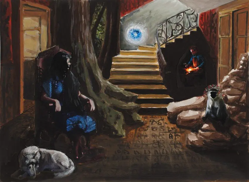 Collage study for Forging the Mandolin