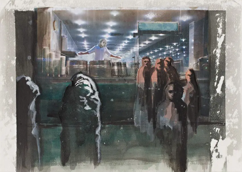 Collage study, Untitled 2 (Middle East)