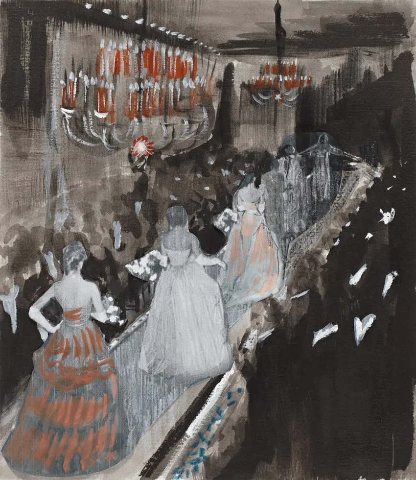 Collage study for Runway